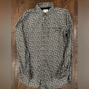 Diesel Floral Button Up Shirt Small